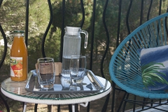 Apéritif sur le balcon