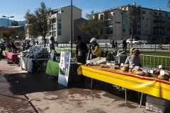 Vue du marché des producteurs