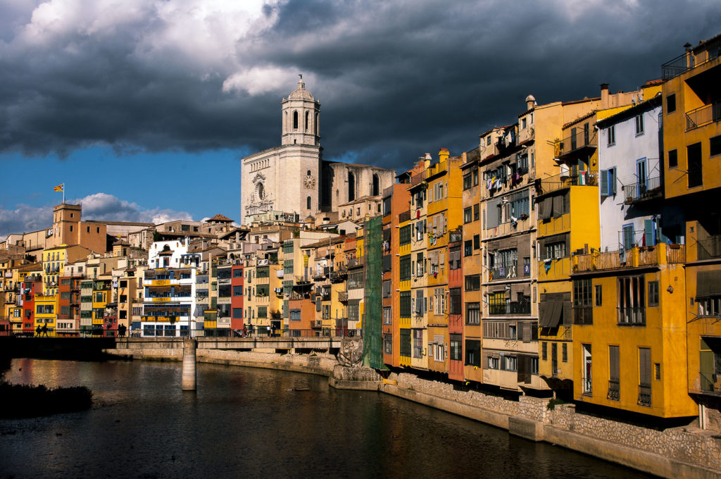 Girona un après midi d'Octobre